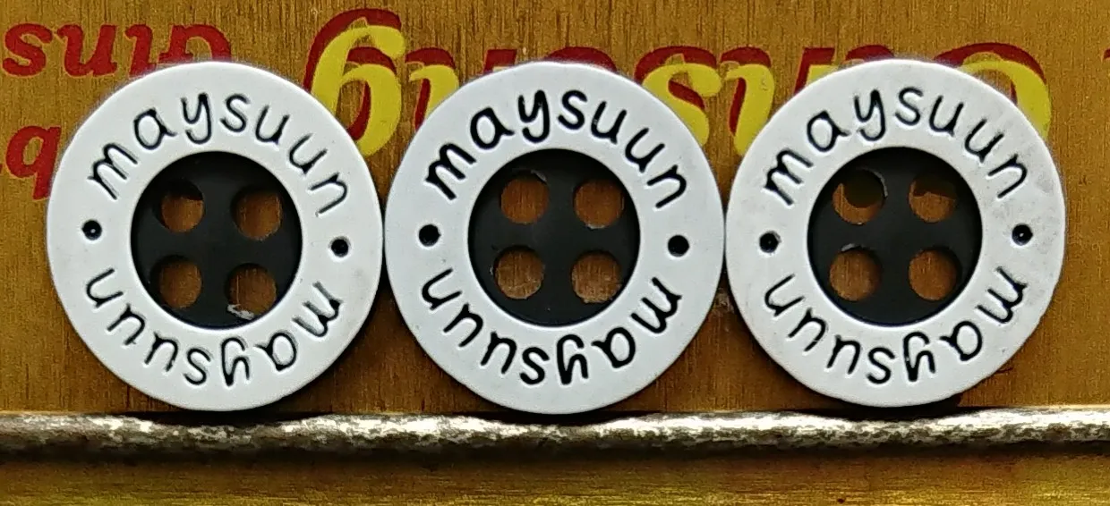 Kancing custom koleksi akhir November 2019
